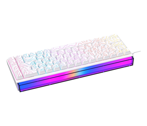Ajazz NK68 Red Switch biała - 1536378 - zdjęcie 2